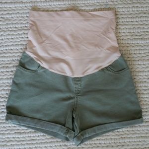 LIZ LANGE Maternity MIDI Shorts